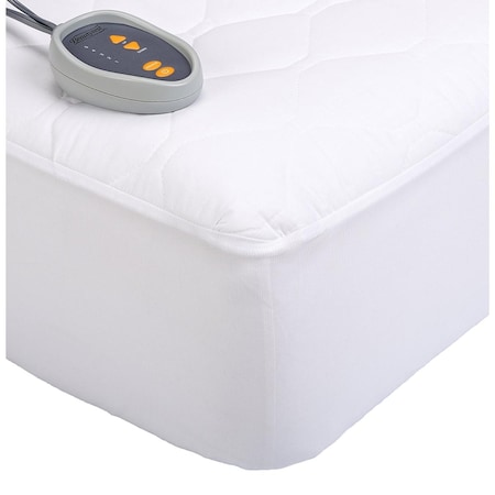 Beautyrest Blend Heated Mattress Pad - Queen, White BR55-0200
